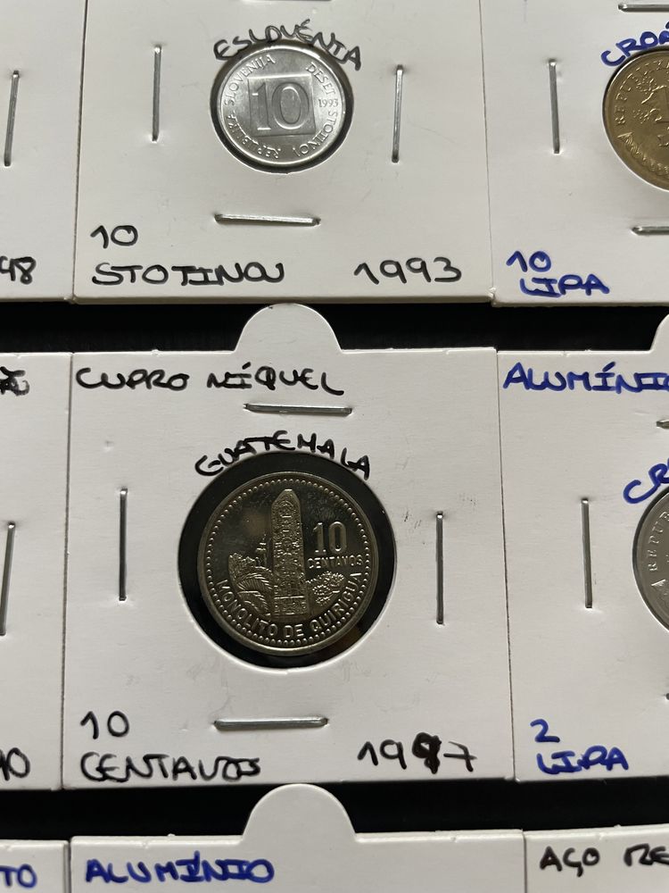 172 Moedas de Coleção Catalogadas