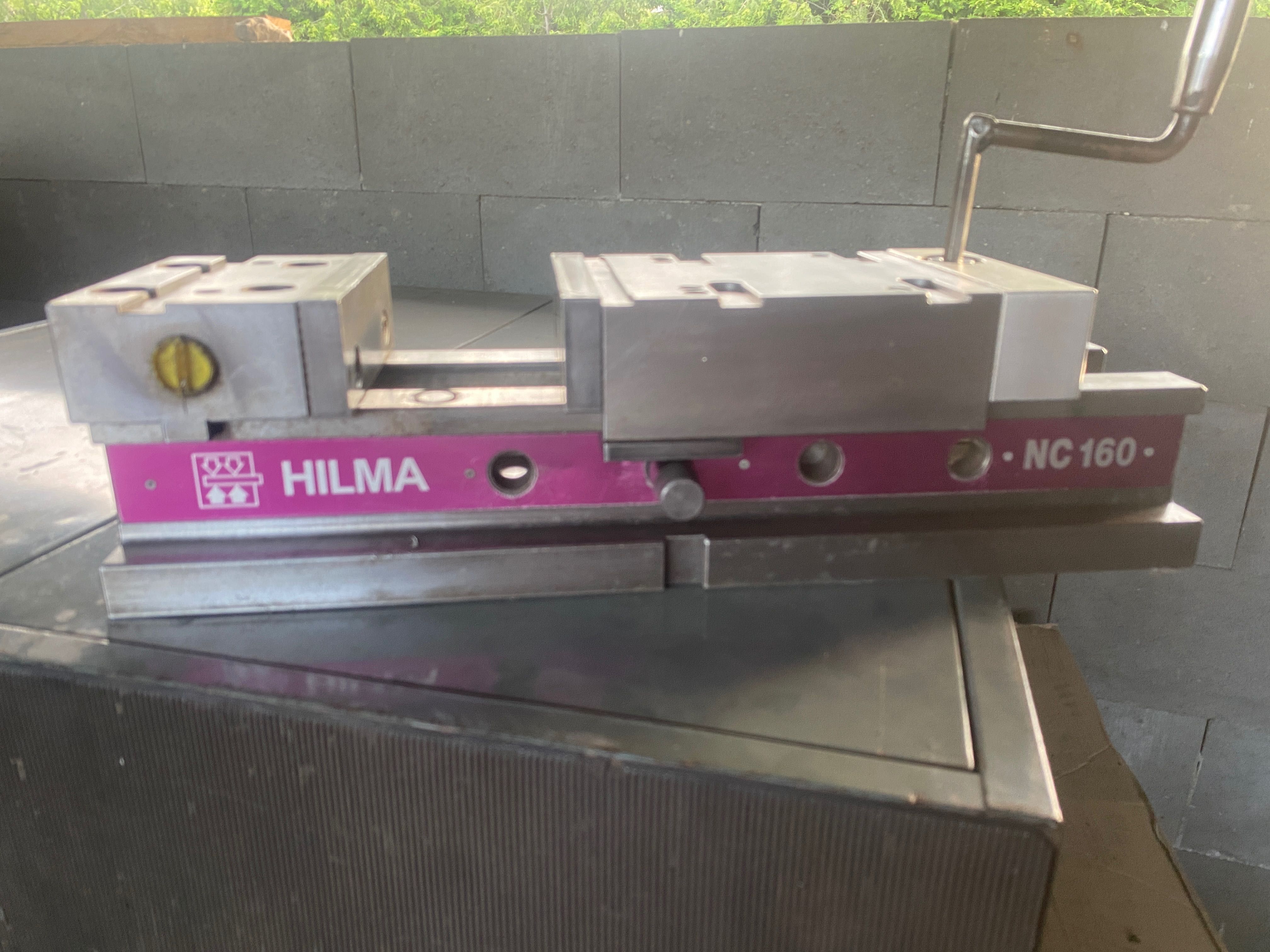 Imadło maszynowe hydrauliczne cnc HILMA NC 160
