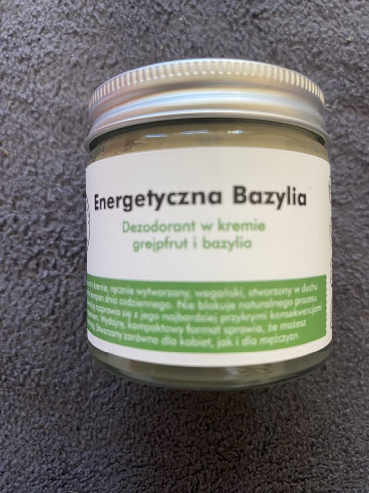 Manufaktura Piękna dezodorant w kremie grejpfrut i bazylia 60 ml