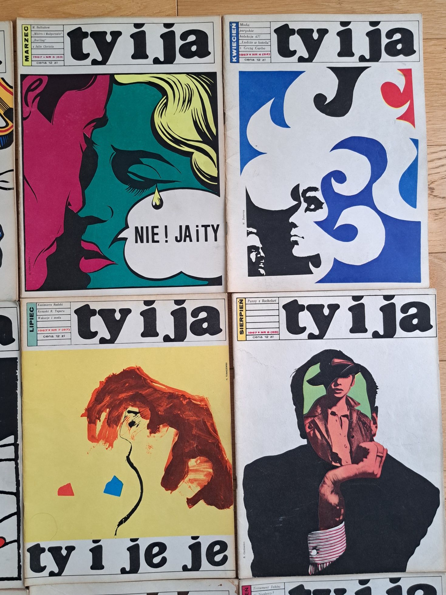Ty i Ja Magazyn Ilustrowany kompletny rocznik 1967