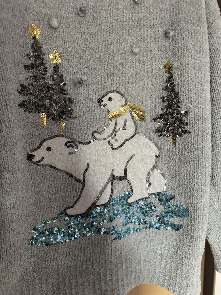 Sweter świąteczny Boże Narodzenie