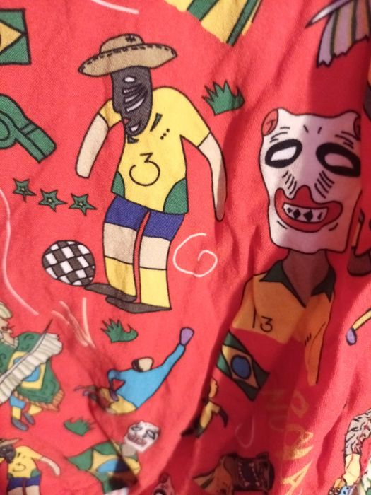 Camisa Manga Curta Estampada