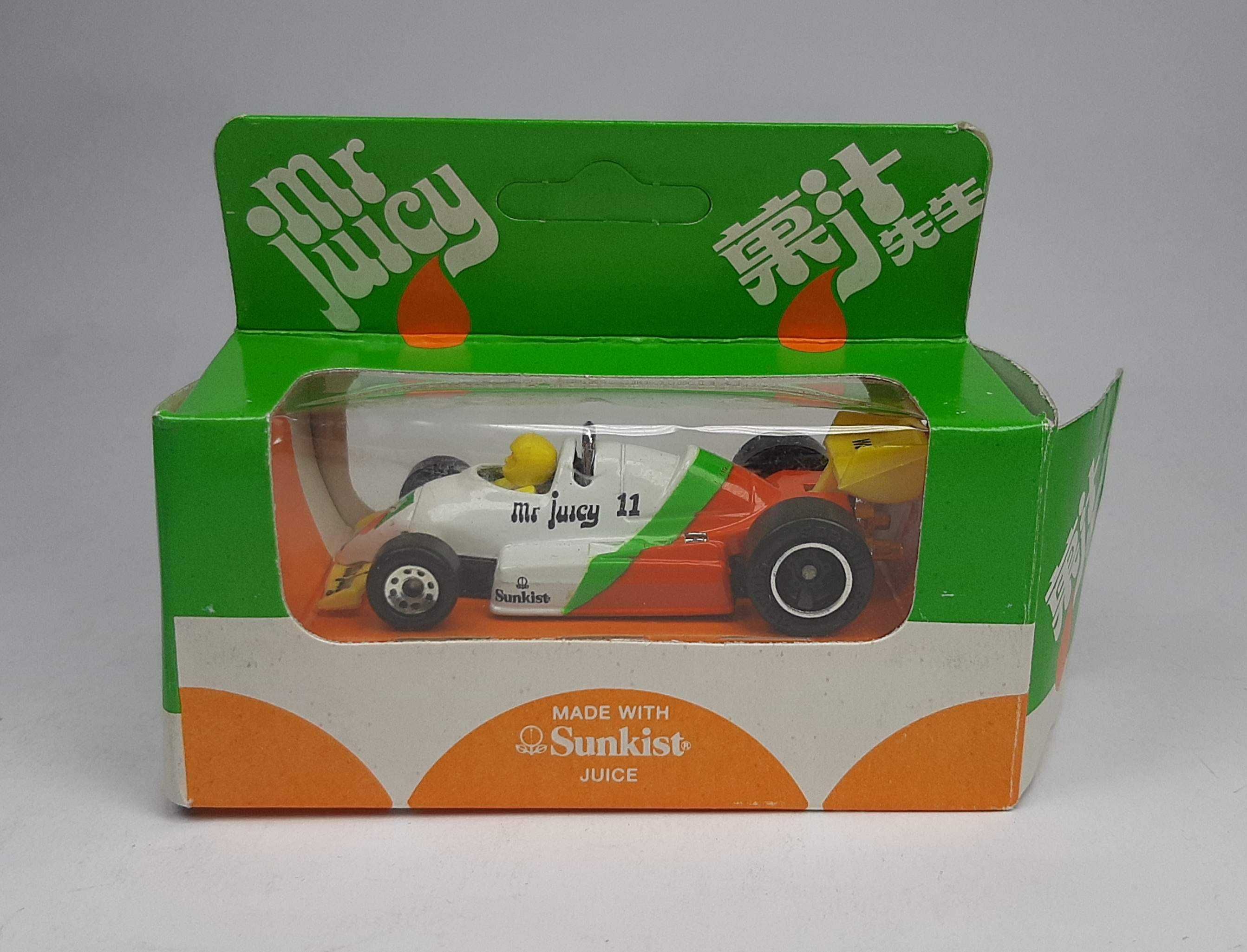 MATCHBOX F1 Formula Racer "Mr.Juicy Sunkist" Promotional Made in Macau