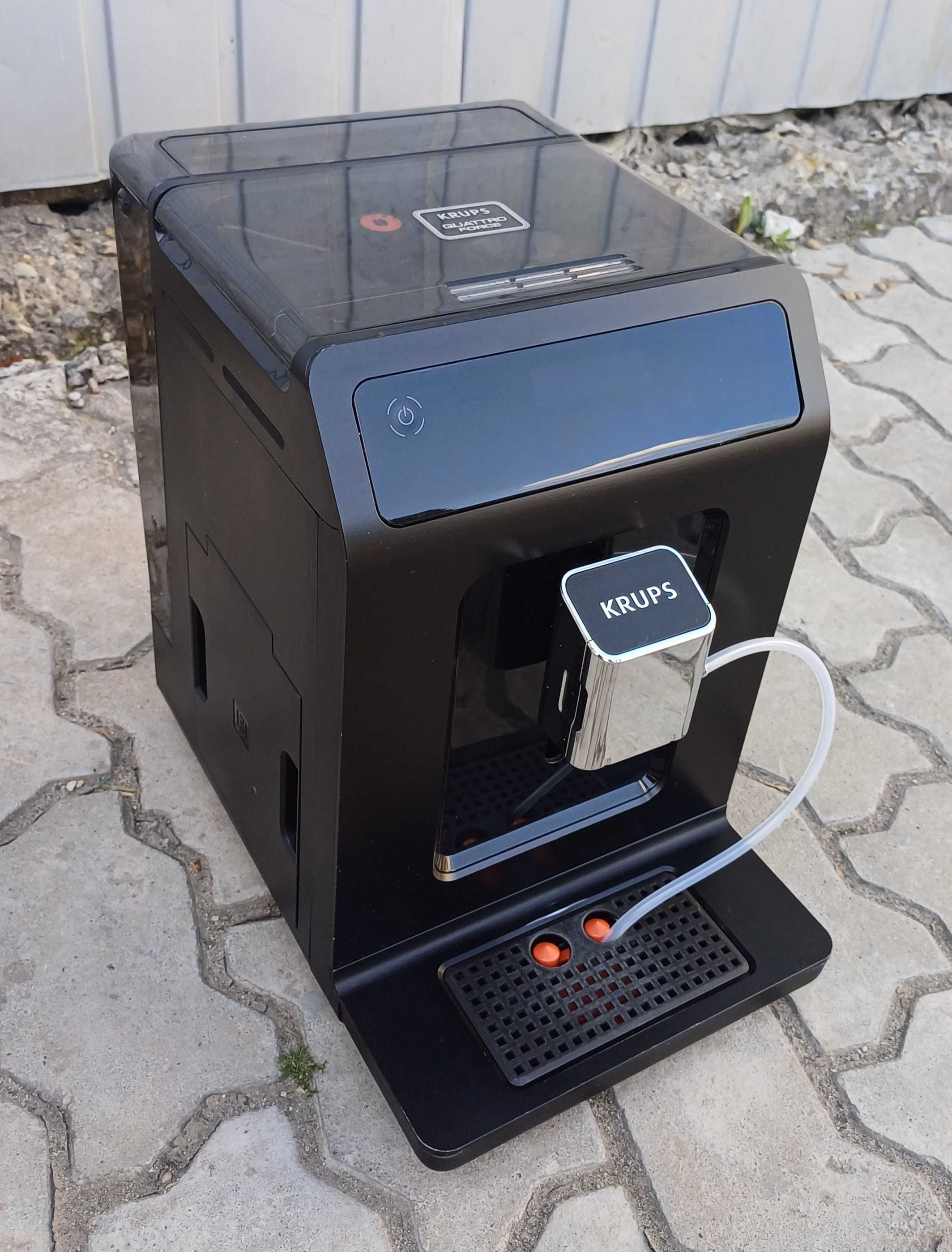 Кавомашина кавоварка Крупс Krups Evidence Plus EA894T10 чорна капучино
