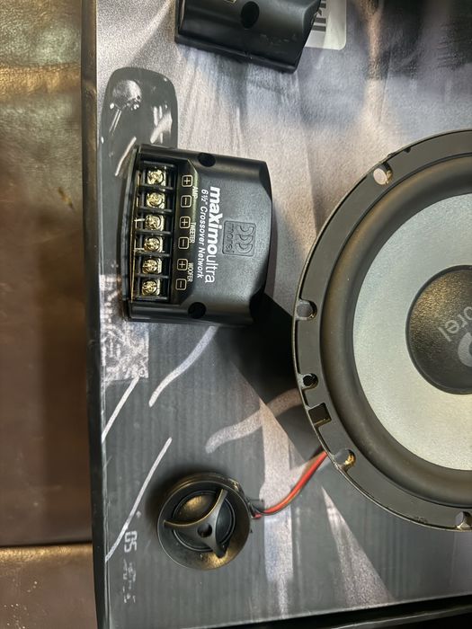 Głośniki samochodowe morel maximo ultra 602 mkII 90/180 rms