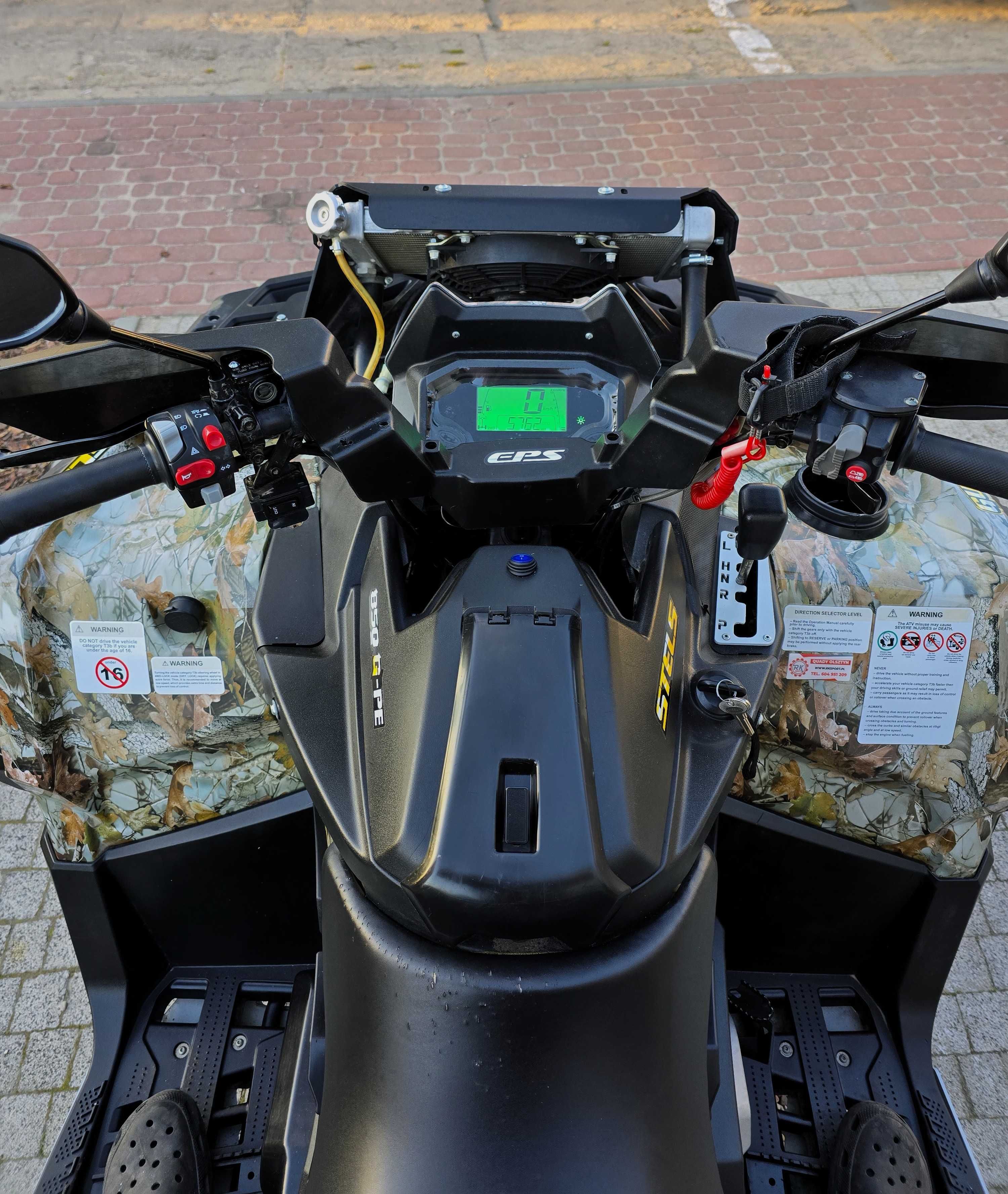 Stels Guepard Trophy Pro 850 Quad 2021 Wspomaganie Kierownicy Jak Nowy
