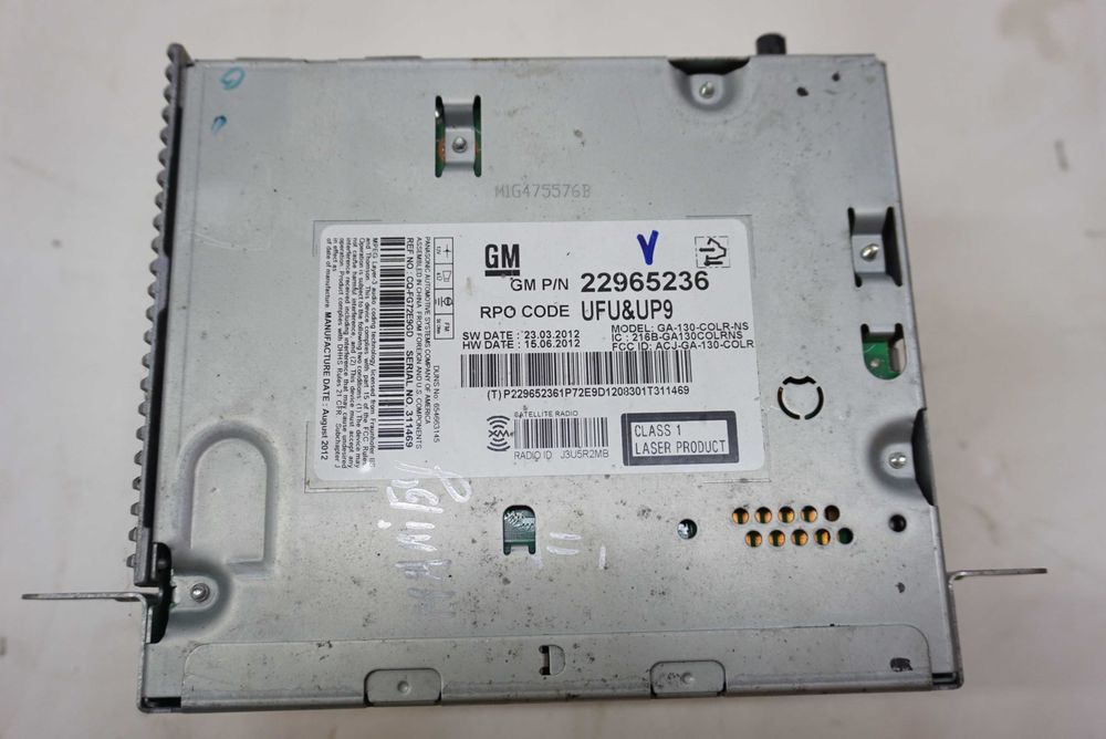 Штатна магнІтола Chevrolet Malibu\Шевроле МалІбу 8 USA (2012-2016)