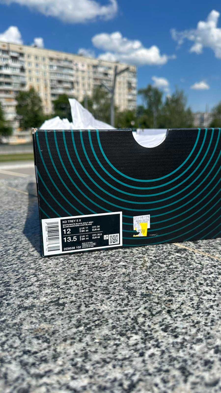Nike KD Trey 5 X [US 12|30 cm] - НОВЫЕ серые
