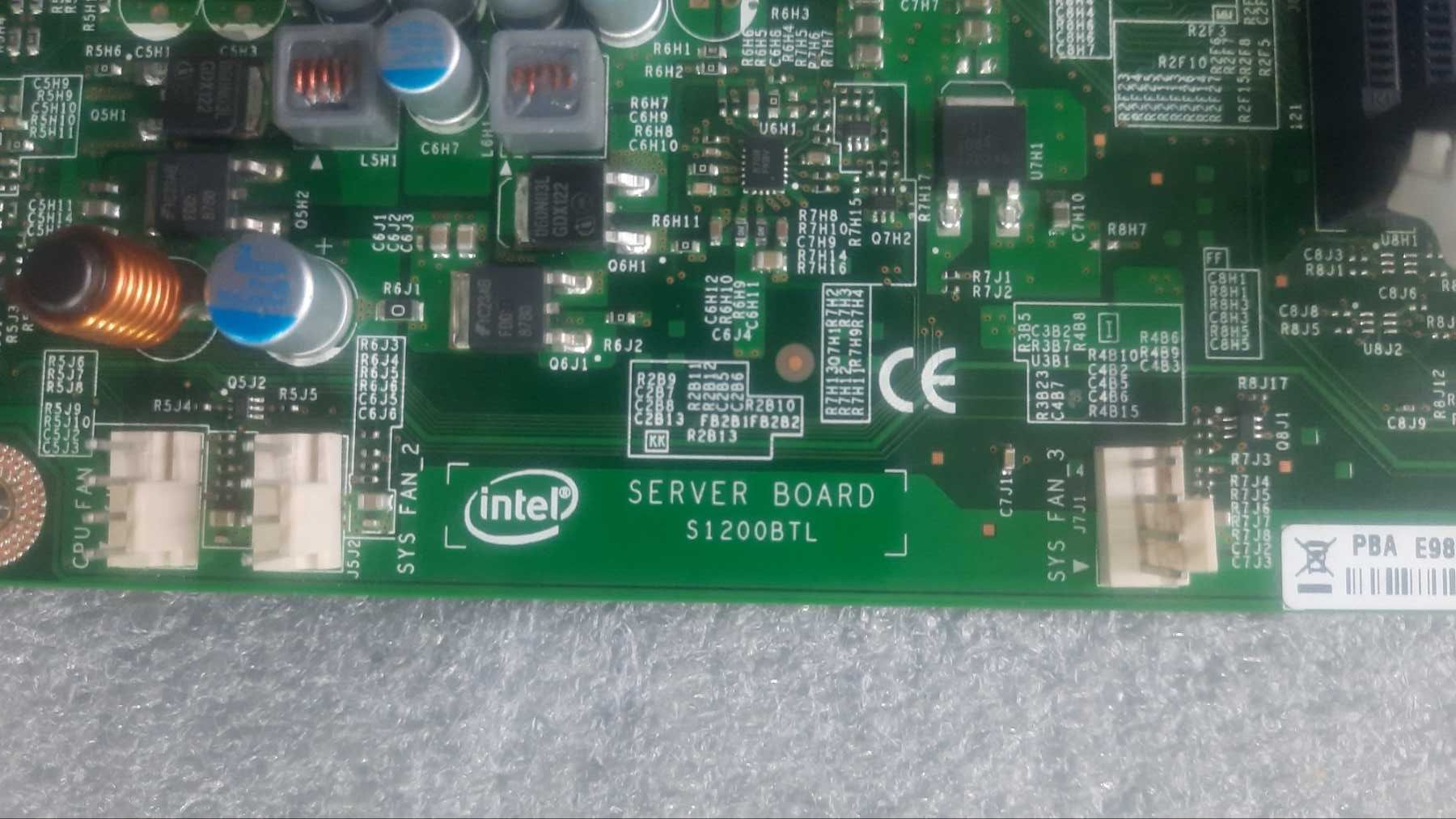 Intel DBS1200BTL s1155 C204 PCI-E+SVGA+2xGbLan SATA Raid  4DDR3 №209