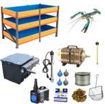 Комплект Zoocool для содержания и выращивания рака АККР 16 м² 5,4х1,1м