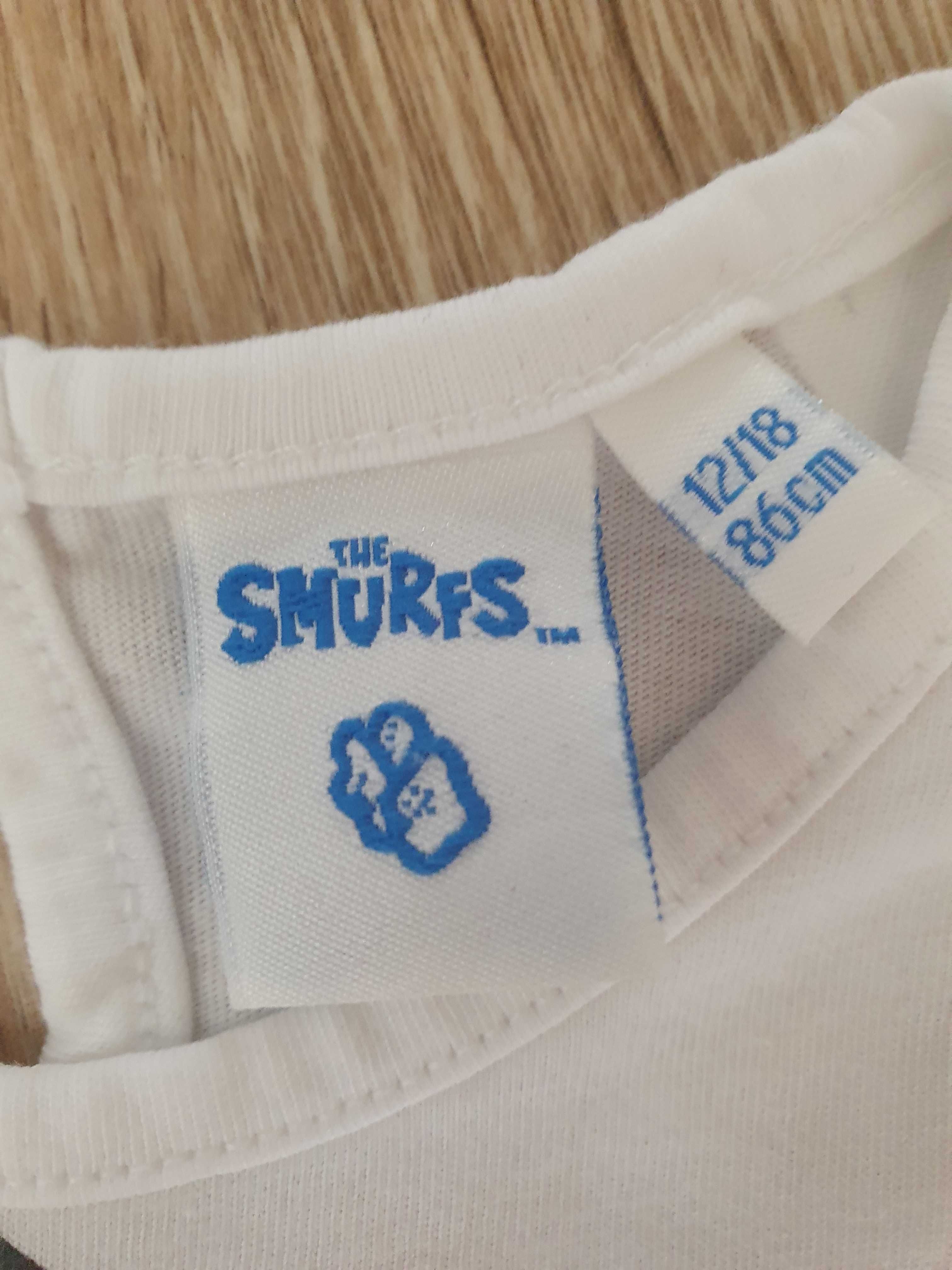 Komplet Smwrfetka koszulka + legginsy