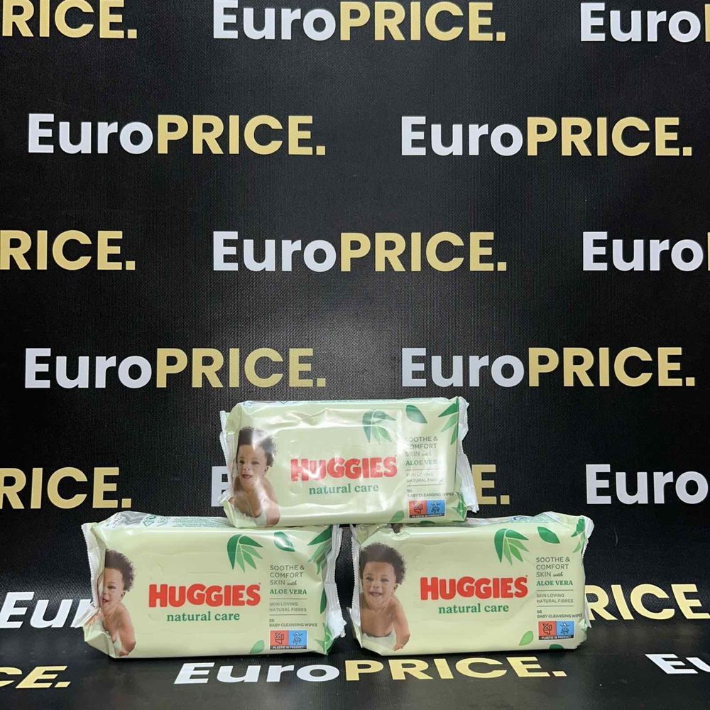 Дитячі Вологі Серветки Huggies / Хагіс 56шт.