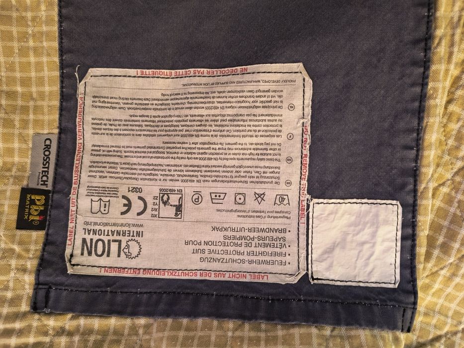 Ubranie strażackie Lion Apparel (OSP,PSP,KSRG,nomex,kask,hełm,gallet