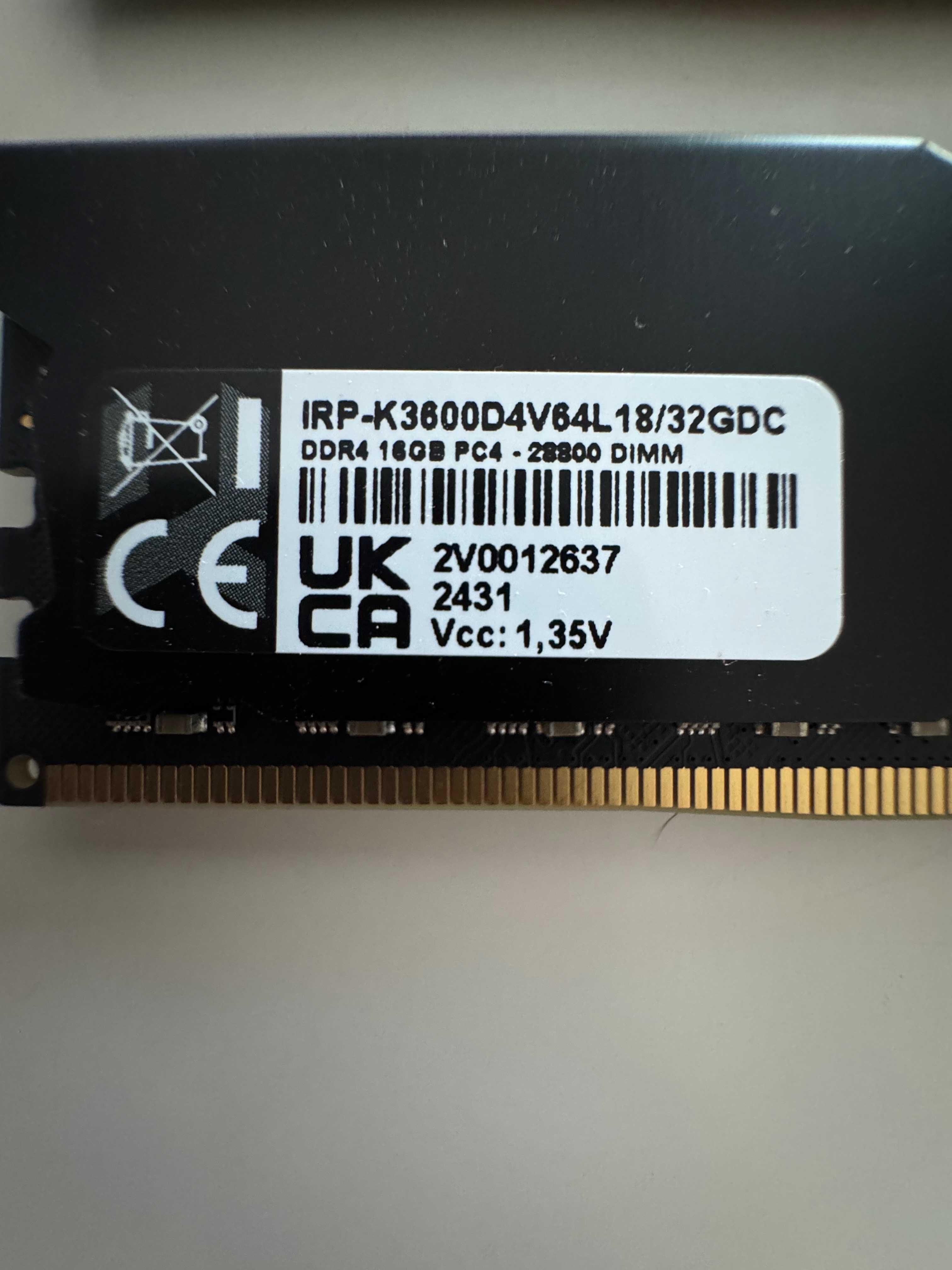 Gigabyte GA-Z270-GAMING K3 + Intel Core i5-6600K + 32GB RAM 3600MHz