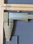 Suwmiarka VIS MAJa 650mm / 150 Chrom dok. 0.05mm w drewnianym pudełku