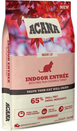 Сухий корм холістик ACANA Indoor Entree Cat 4,5 кг