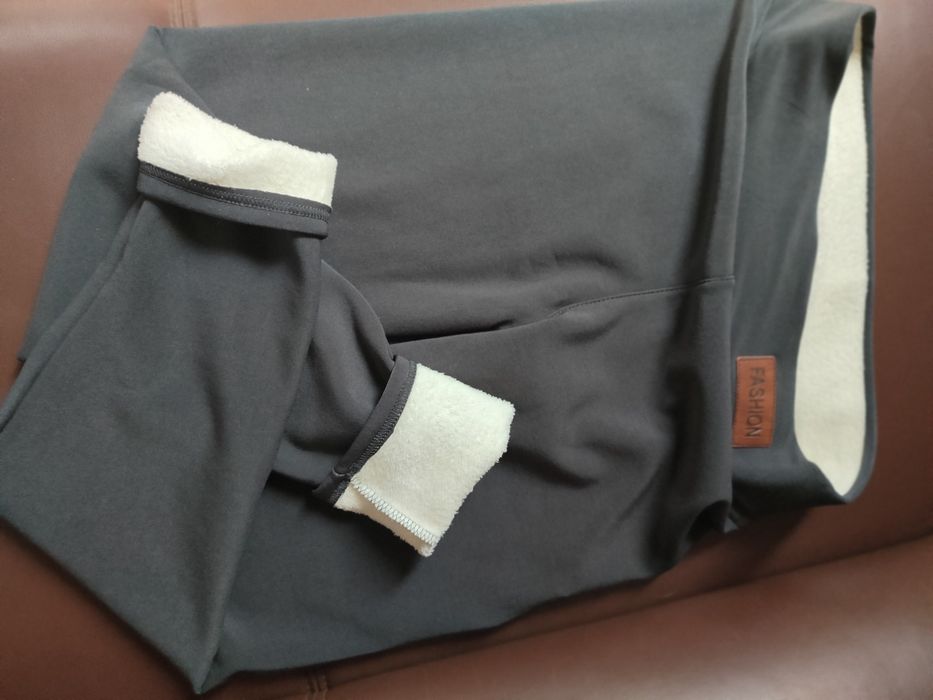 Leginsy damskie ocieplane