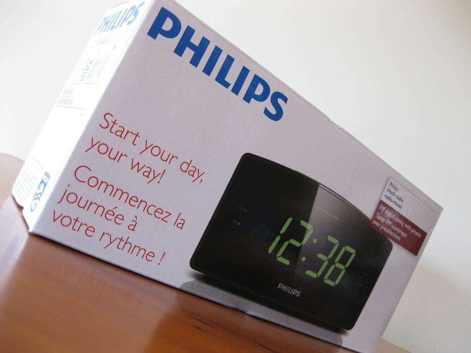 DIGITAL - Rádio Despertador PHILIPS AJ3400/12 LED