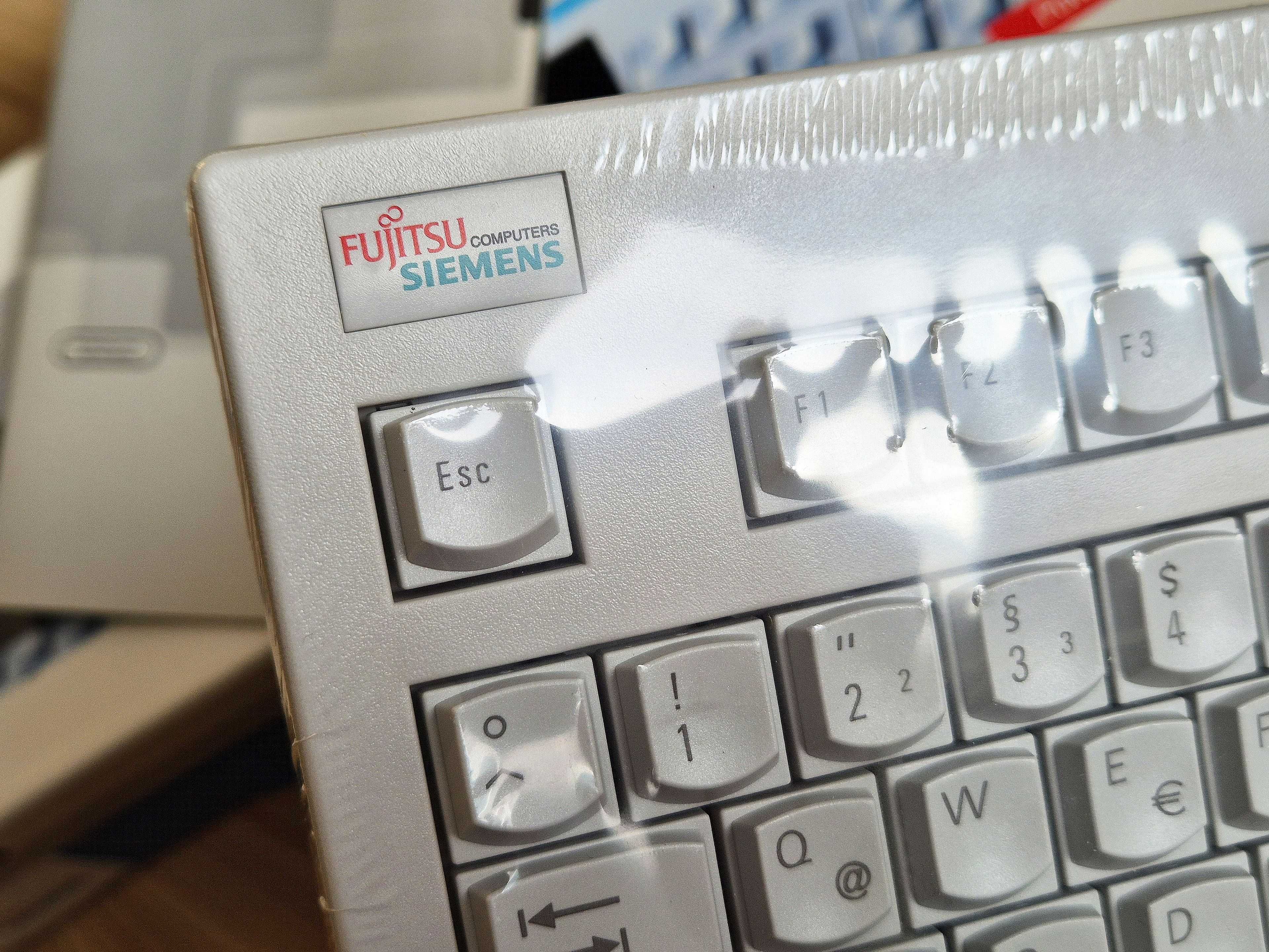 Klawiatura mysz radiowa retro KEYBIRD Wireless Office Fujitsu Siemens