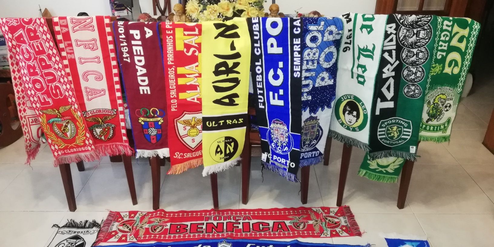 Cachecois de varios clubes