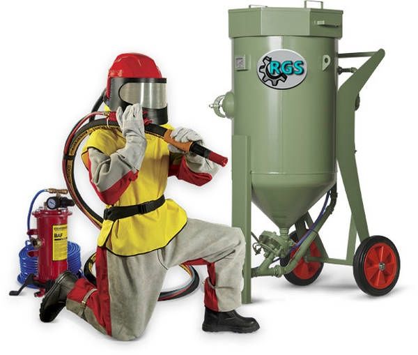 Піскоструй. Очистка дисків.