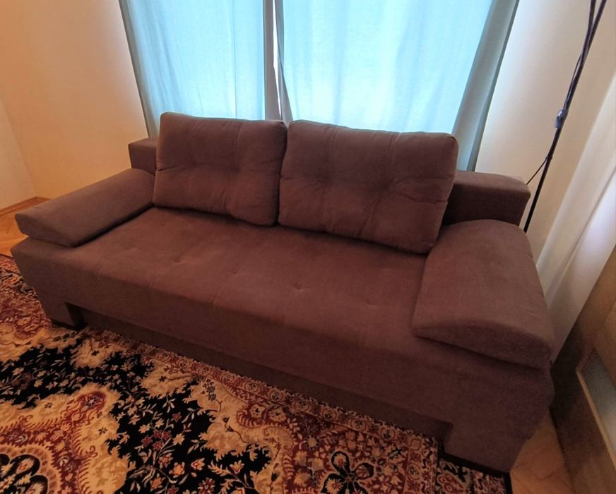 sofa rozkładana / wersalka + fotel