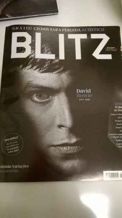 Blitz capa David Bowie (portes incluídos)