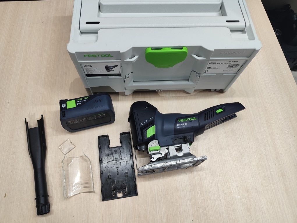 09.2024й рік Festool PSC 420 EB акумуляторний безщітковий Лобзик Фесту