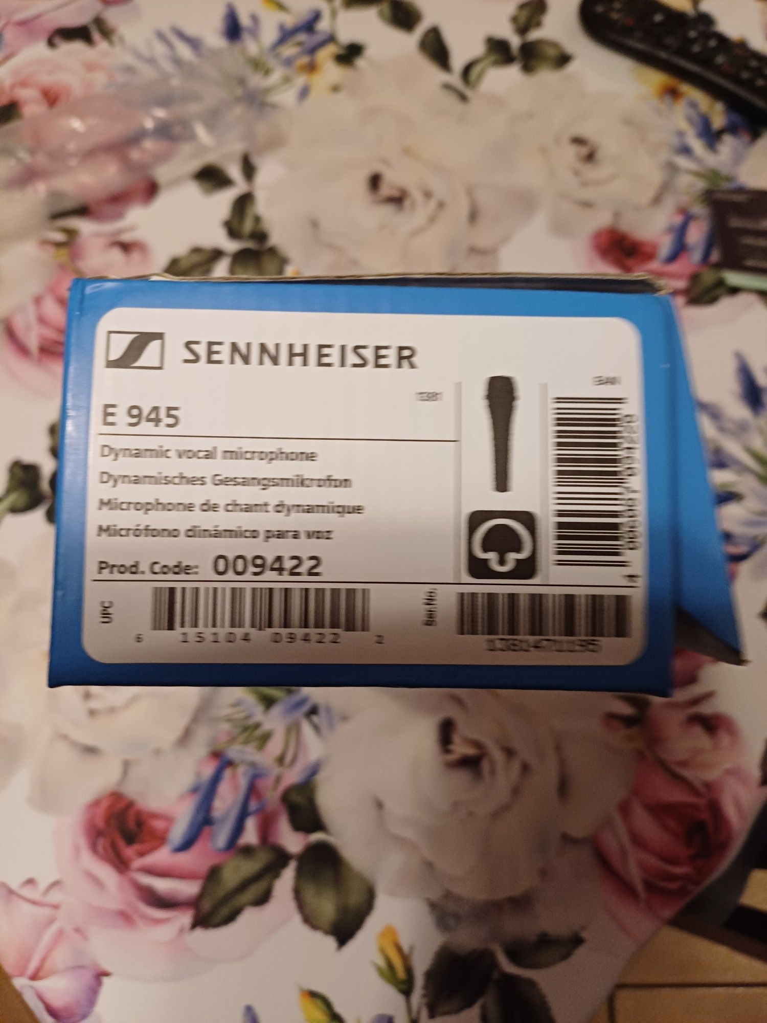 Mikrofon wokalny dynamiczny  Sennheiser E 945.