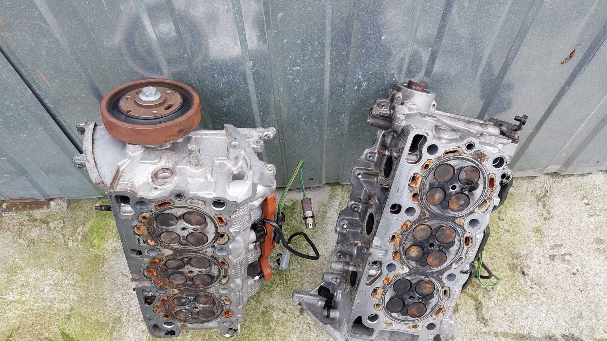 Citroen C5,C6 ,407 ,2,7 HDI v6 głowica 2szt,kpl z wałkami