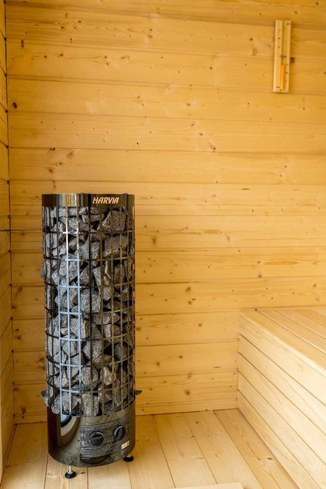 Sauna ogrodowa zewnętrzna Term-Focus z wyposażeniem od Term-Relax