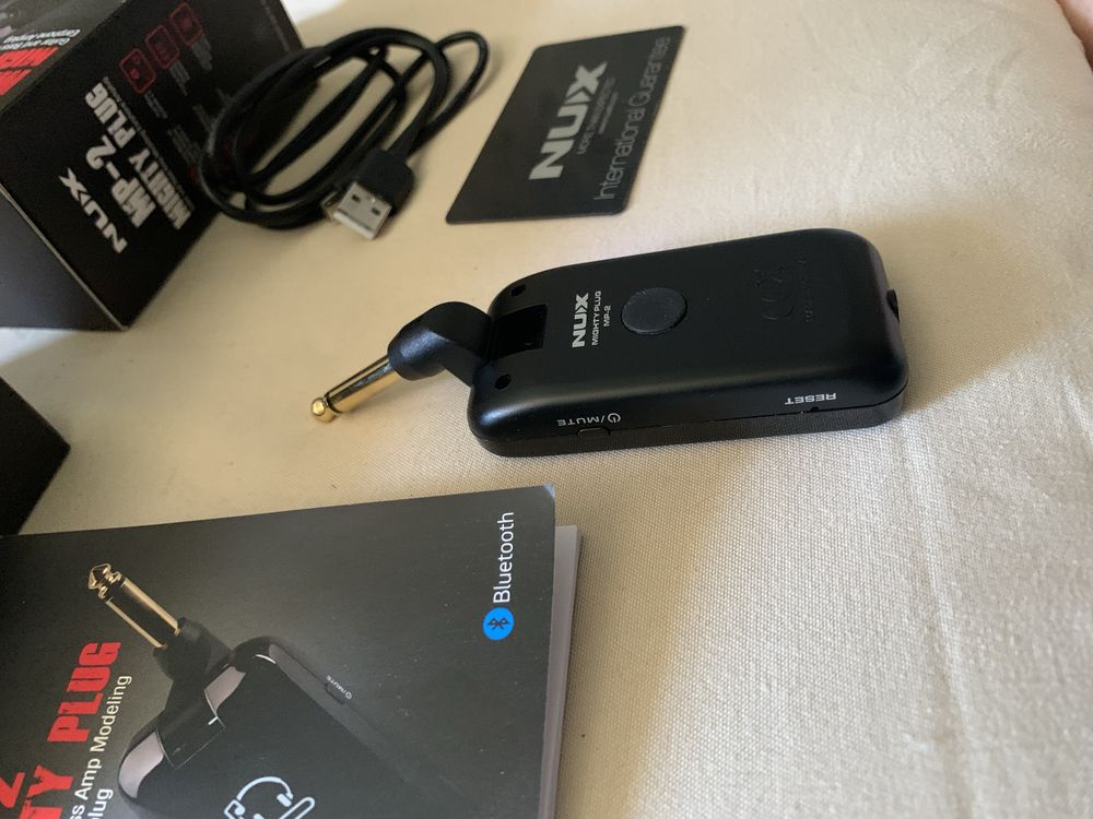 Nux mp 2 mighty plug. Wzmacniacz słuchawkowy jak nowy