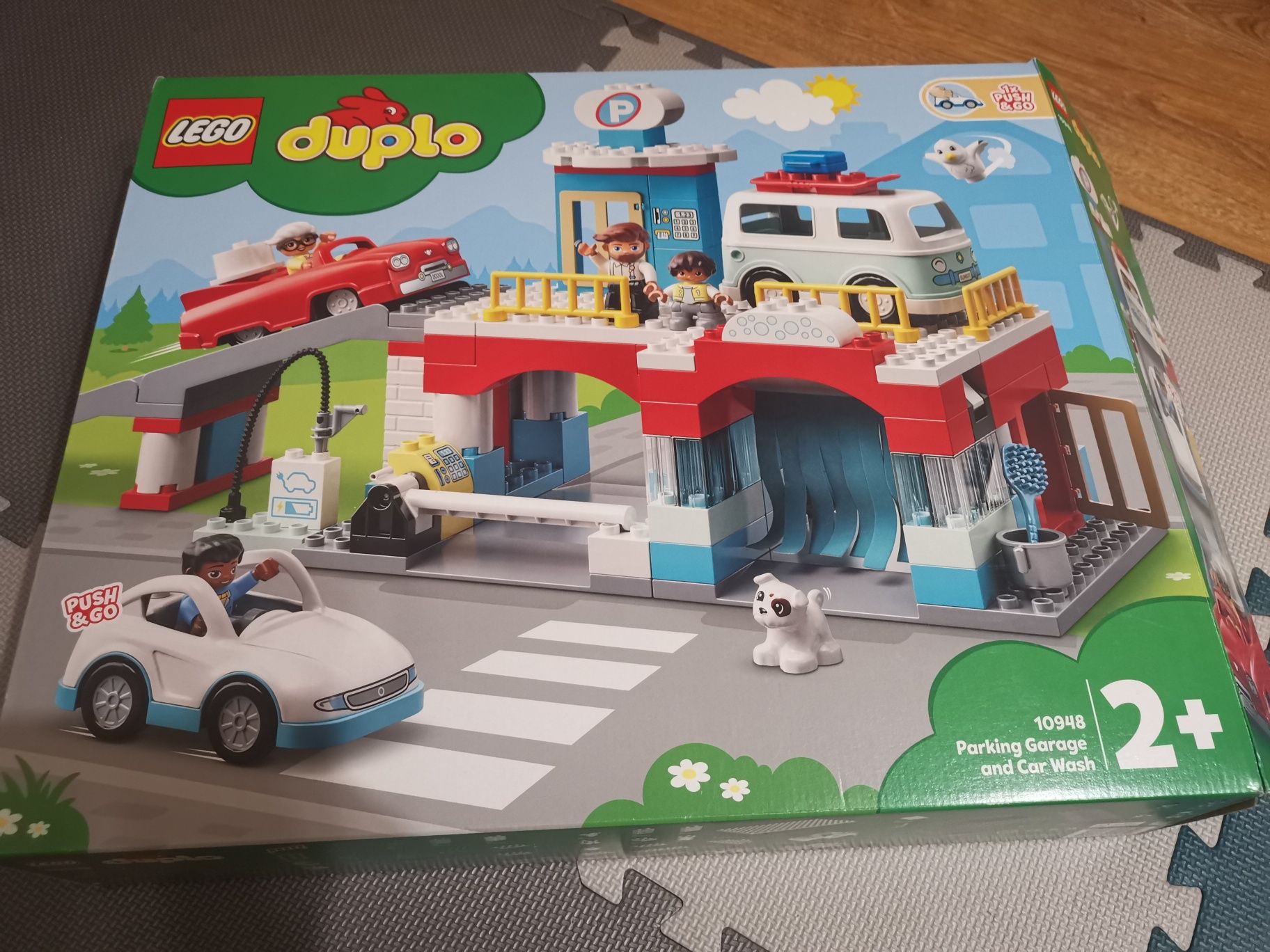 Lego duplo myjnia samochodowa i parking 10948