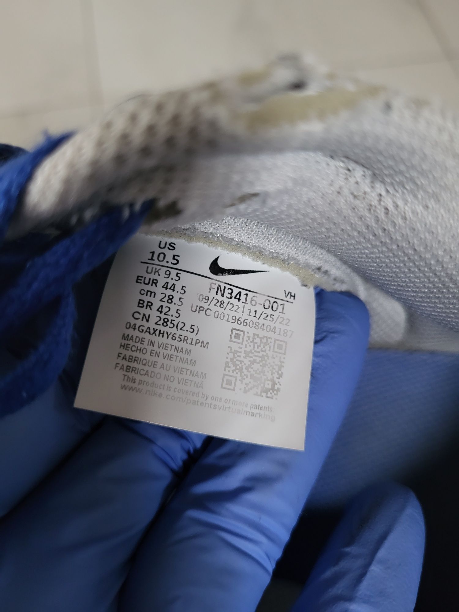 Oryginalne Nike Dunk Low meskie rozmiar 44.5