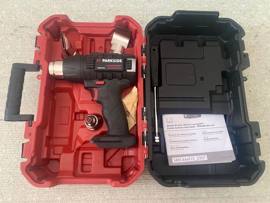 Pistola ar quente Parkside performance