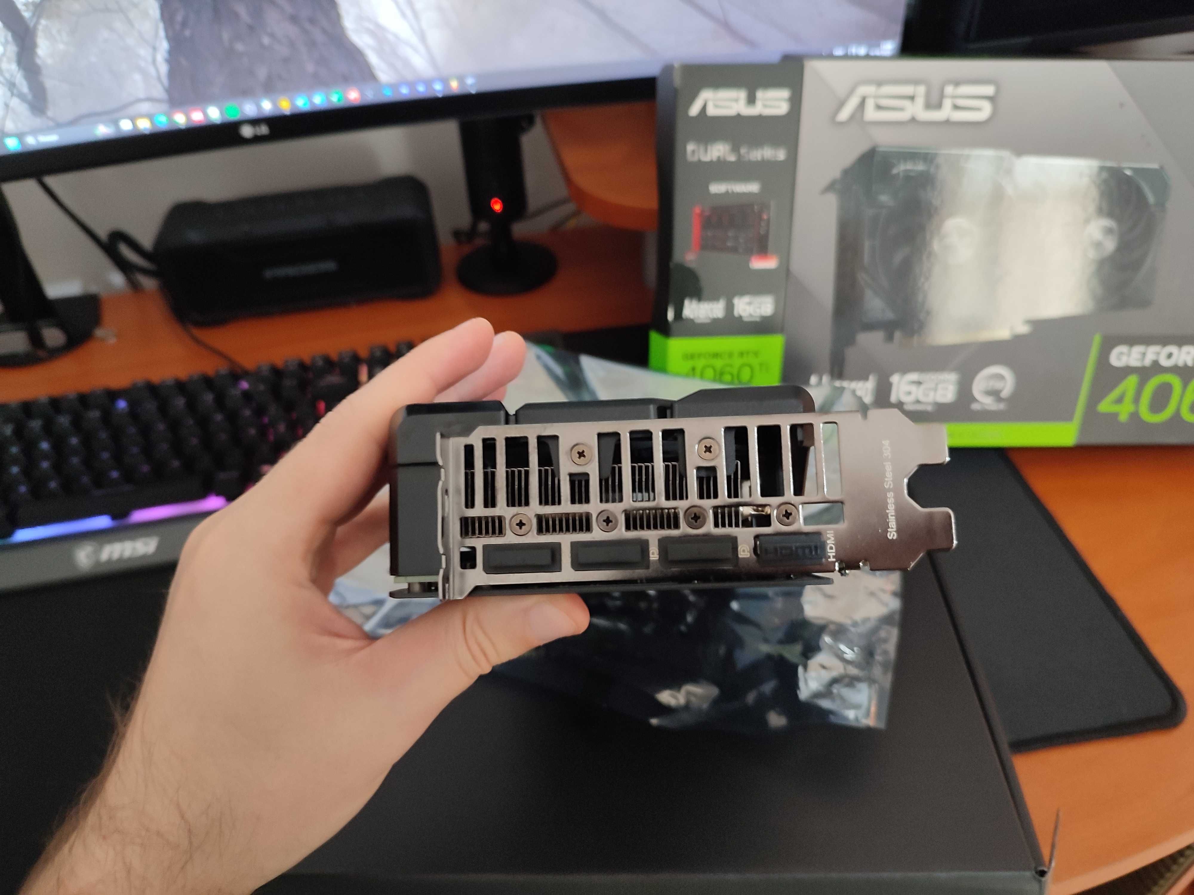 Asus GeForce RTX 4060 Ti Dual 16GB GDDR6 DLSS 3 – 360€ (preço fixo)