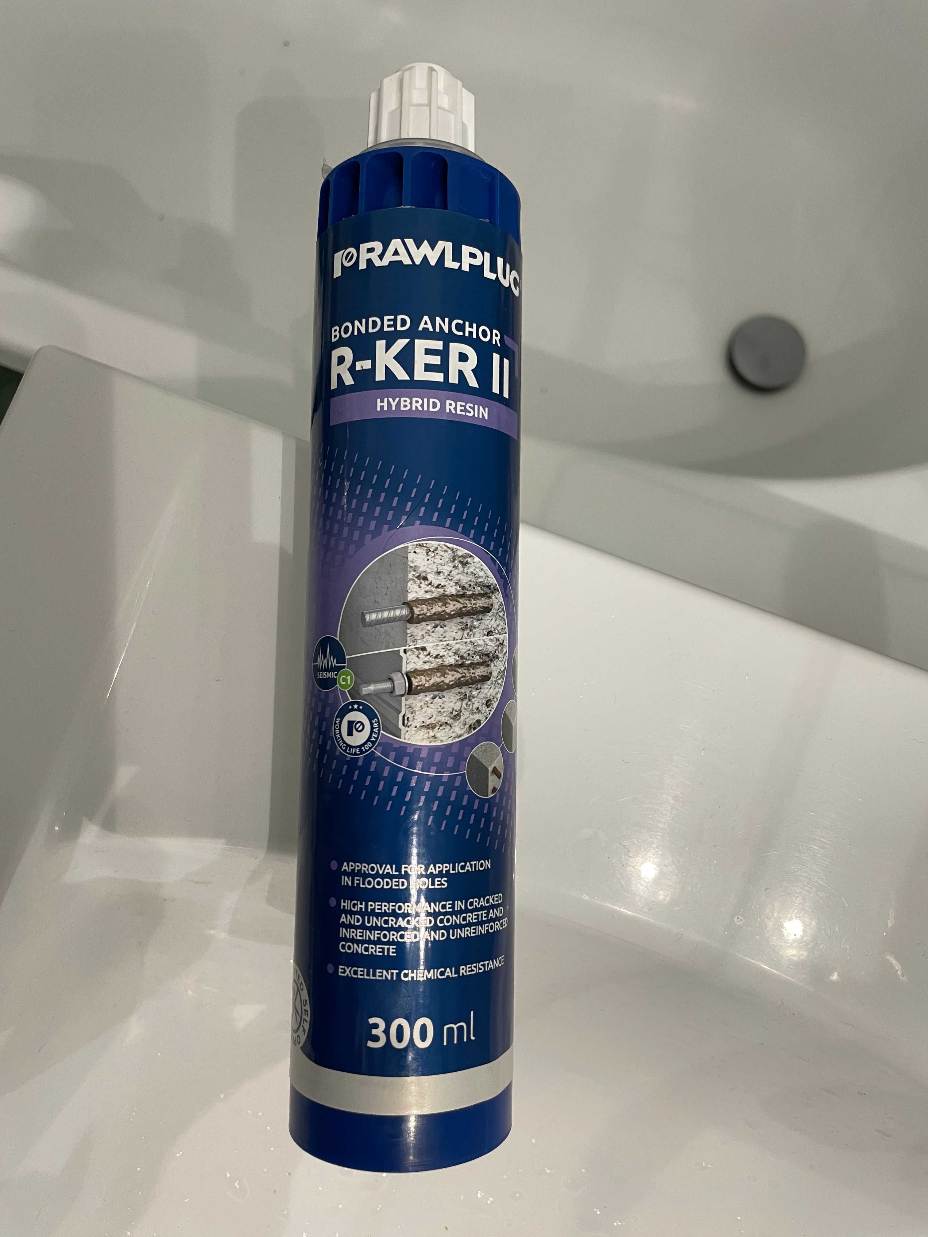 Kotwa chemiczna hybrydowa Rawlplug R-KER-II 300ml ponad pół zostało