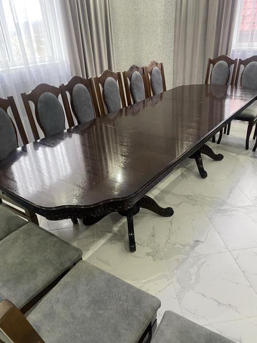 Стіл 3 метри та крісла