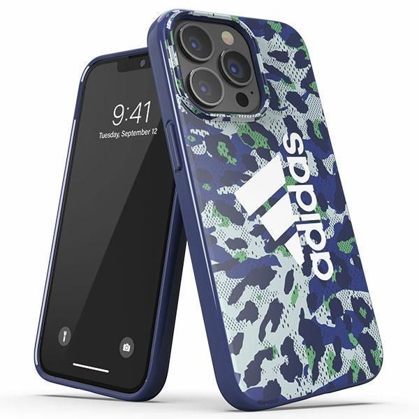 Adidas Or Snap Case Leopard Iphone 13/13 Pro 6,1" Niebieski/Blue 47260