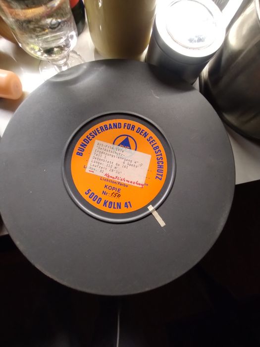 Taśma filmowa 16mm film bundeswera lufshutz