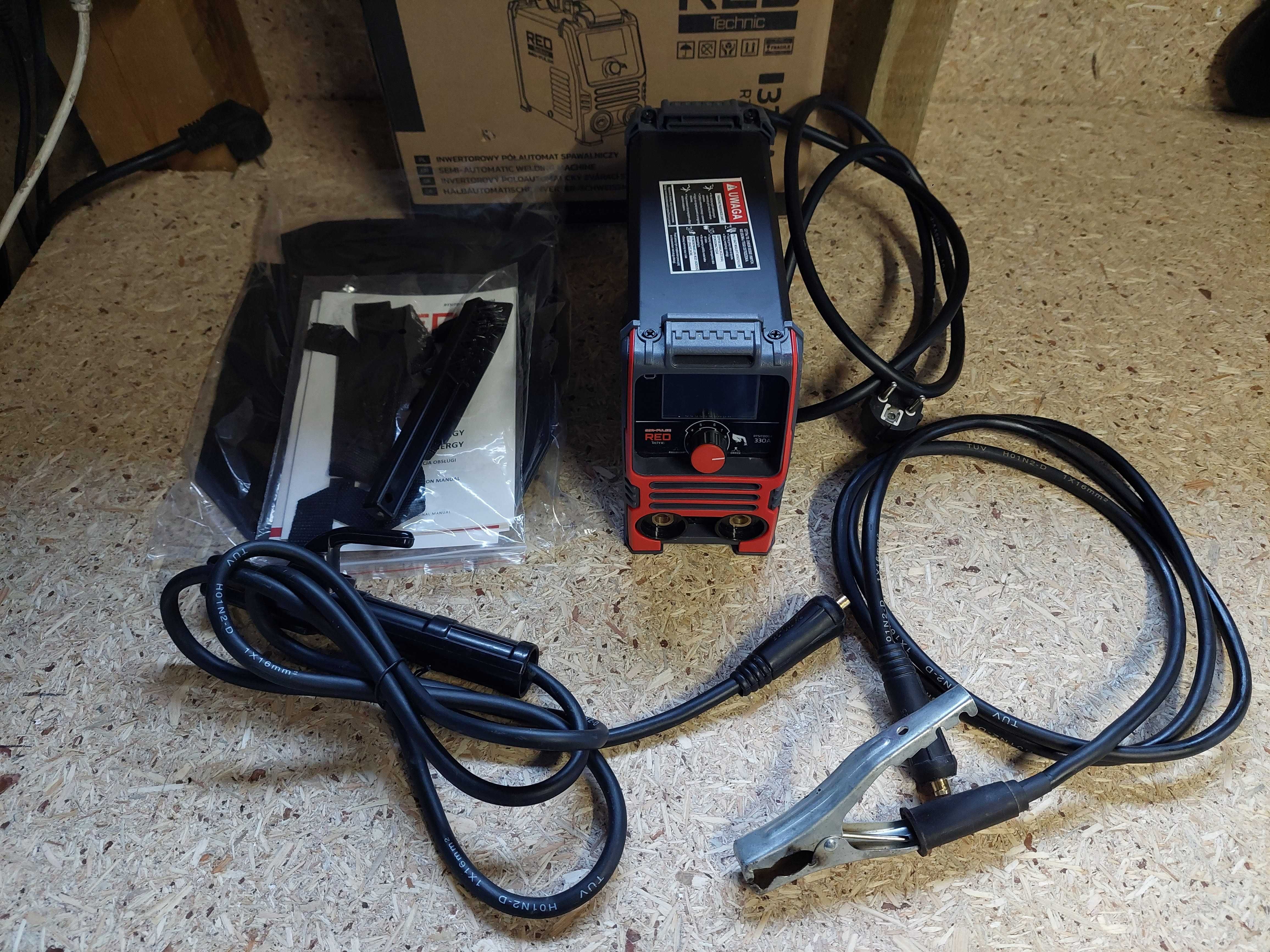 Spawarka inwerterowa red technic MMA / TIG LIFT 330A + uchwyt TIG lift