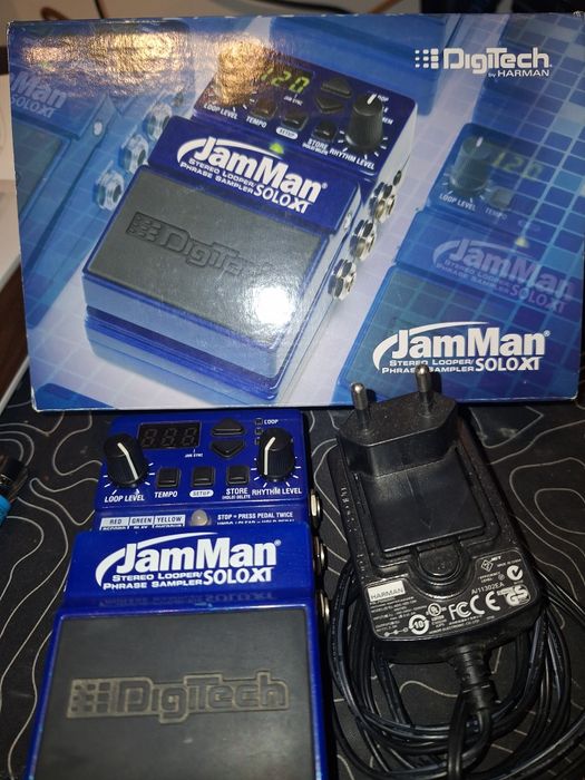 Pedais guitarra, looper, overdrive