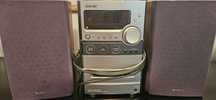 SONY mini wieża mp3, cd, kaseta, radio HCD-NEZ30