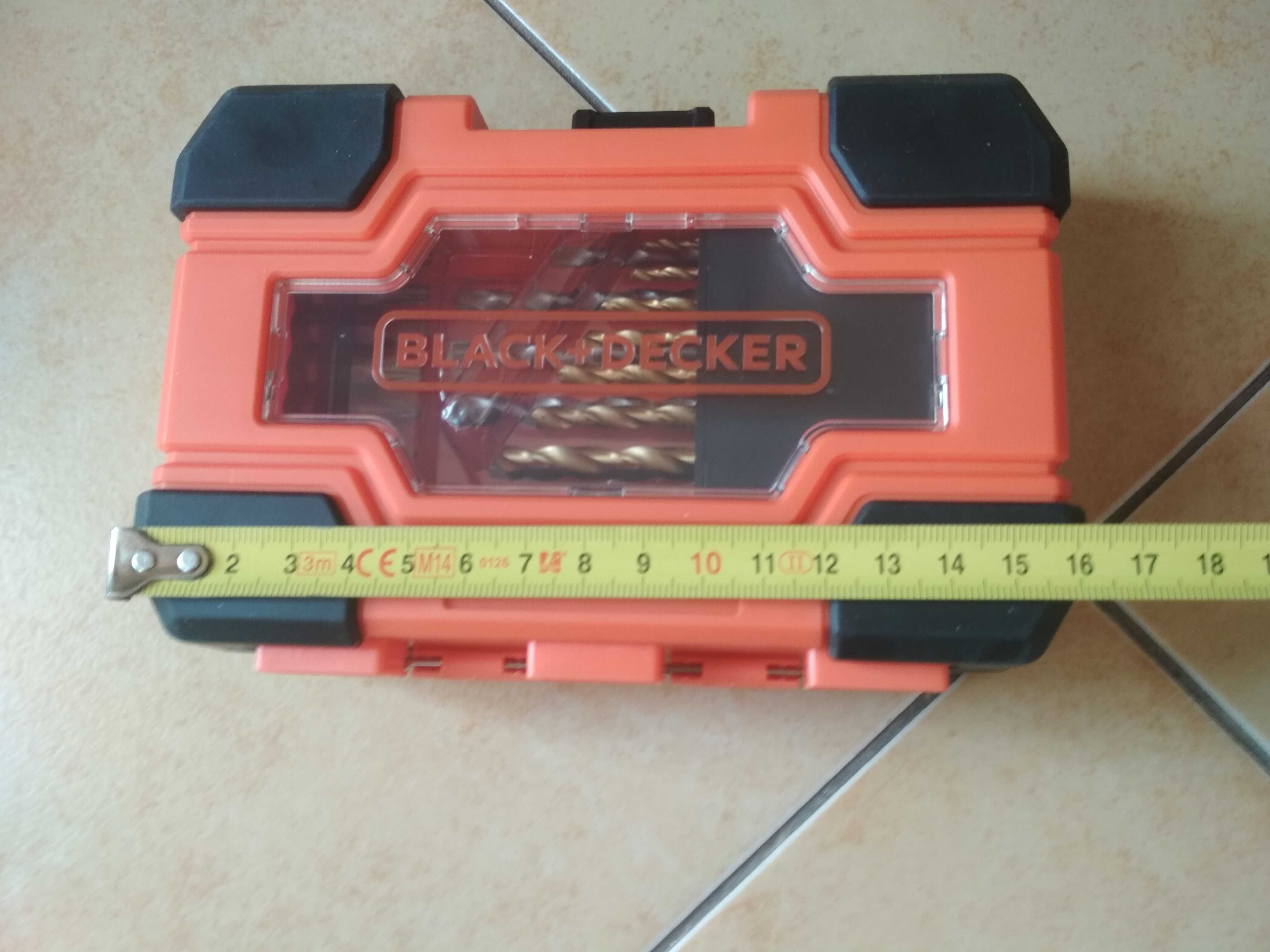 Набор сверл и бит Black+Decker BDB27 сверла по металлу дереву бетону