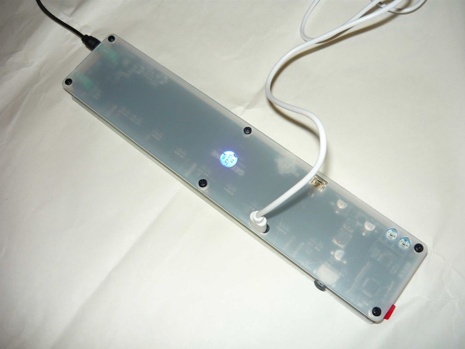 LED 25 cm wskaźnik Analizator sygnału audio spectrum widmo korektor