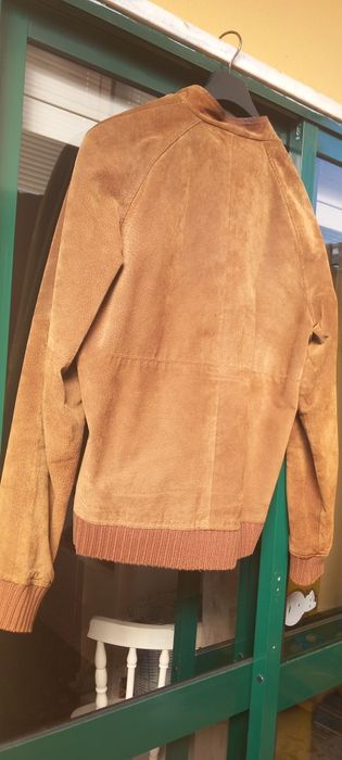 Blusão homem em pele