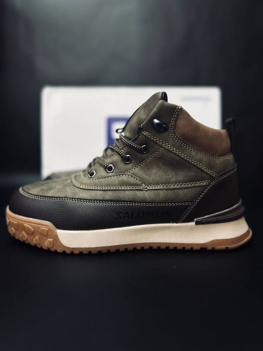 Зимние Кроссовки-Хайкеры Salomon / трекинговые ботинки Саломон Саламон