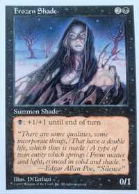 Magic the Gathering  - Frozen Shade  - 5th Edition