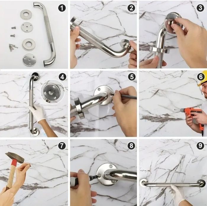 Поручень у санвузол довжина 30 см