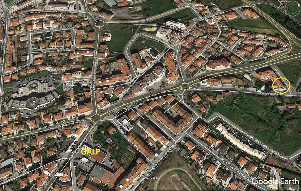 Loja para para Comercio e Serviços, Mafra a 300 m da Galp